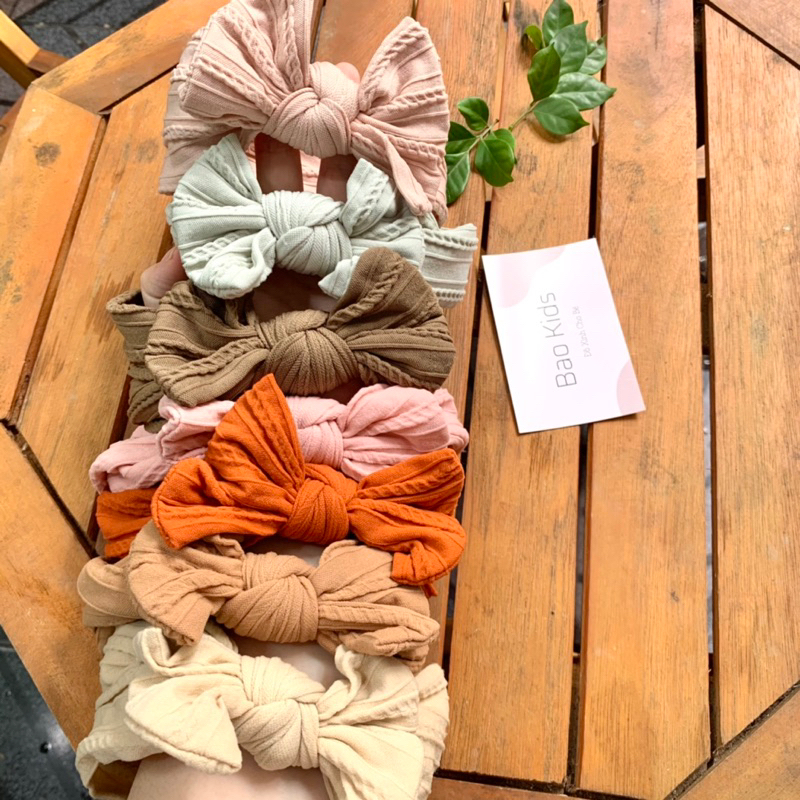 Khăn Turban Cotton chất siêu dày . Co giãn 4 chiều