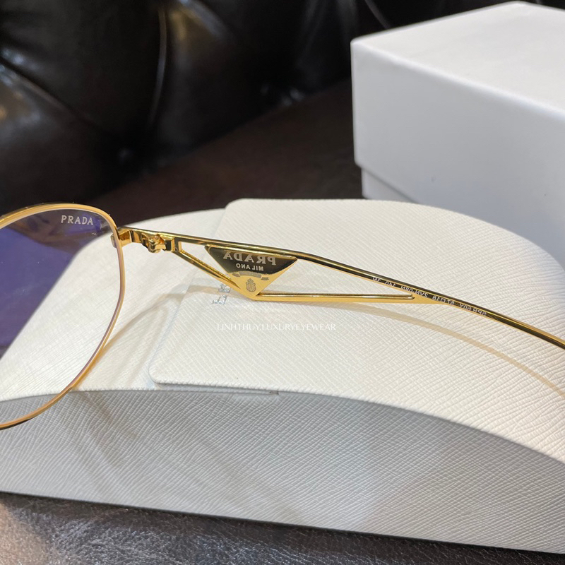 Kính mắt thời trang oval vintage PRA60YS cao cấp tặng kèm fullbox