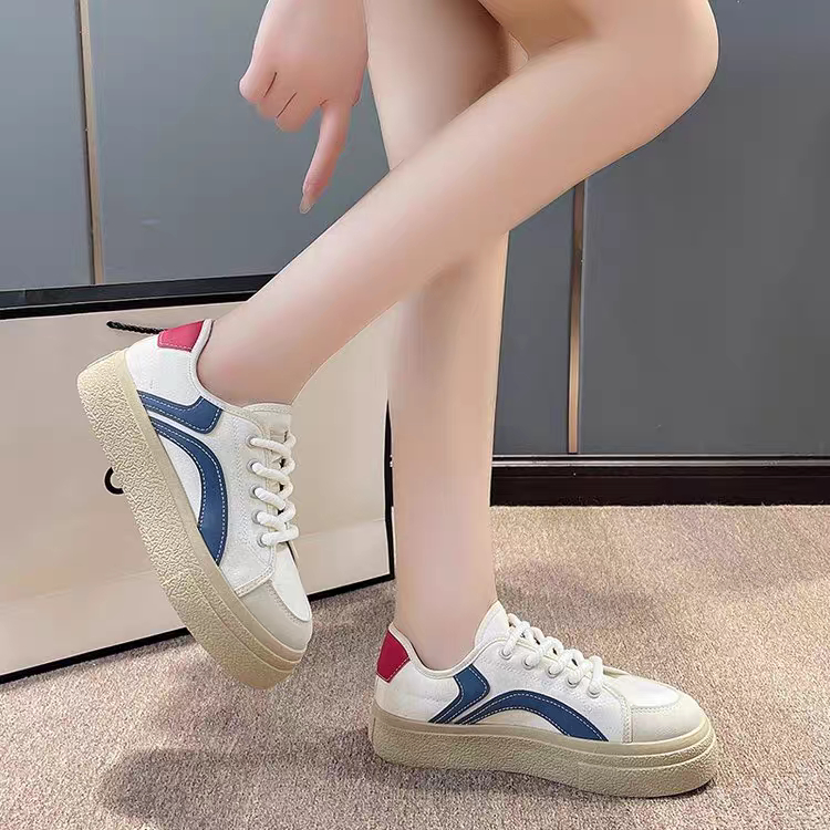 Giày Thể Thao Nữ Vải Canvas Mix Dây Thừng Cá Tinh Mới Siêu Nhẹ G431