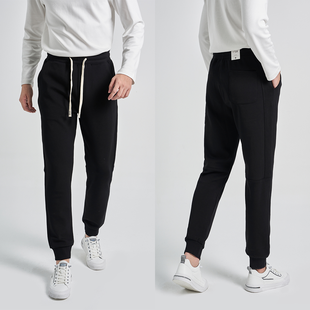 Quần Jogger Nỉ Cotton Co Giãn Phom Regular Local Brand KRIK JG0362