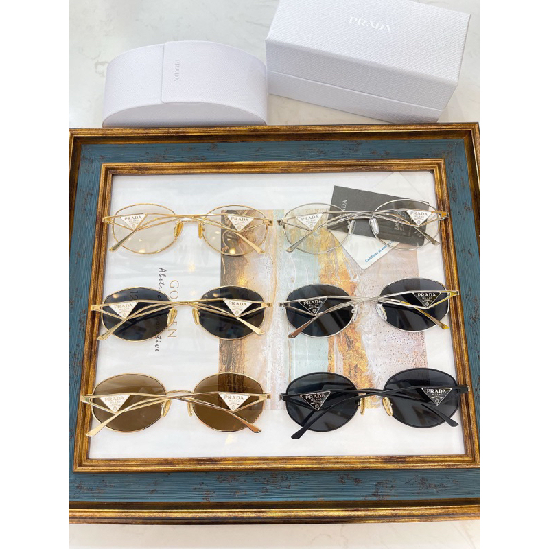 Kính mắt thời trang oval vintage PRA60YS cao cấp tặng kèm fullbox