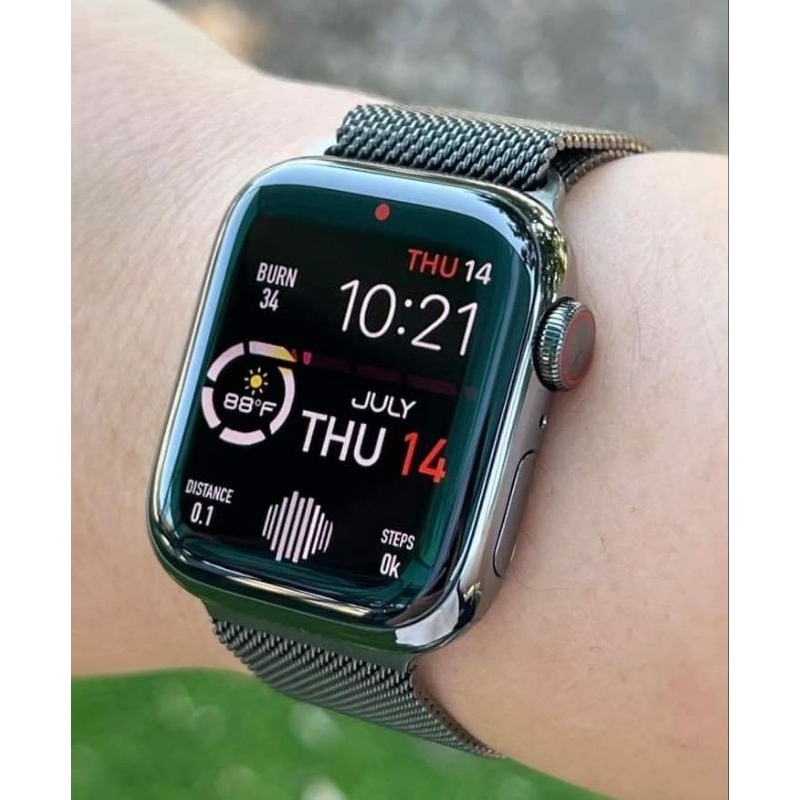 Đồng Hồ Thông Minh Nhận Thông Báo Zalô Face / Smart Watch Khung Thép - Màn Hình Tràn Viền Cao Cấp