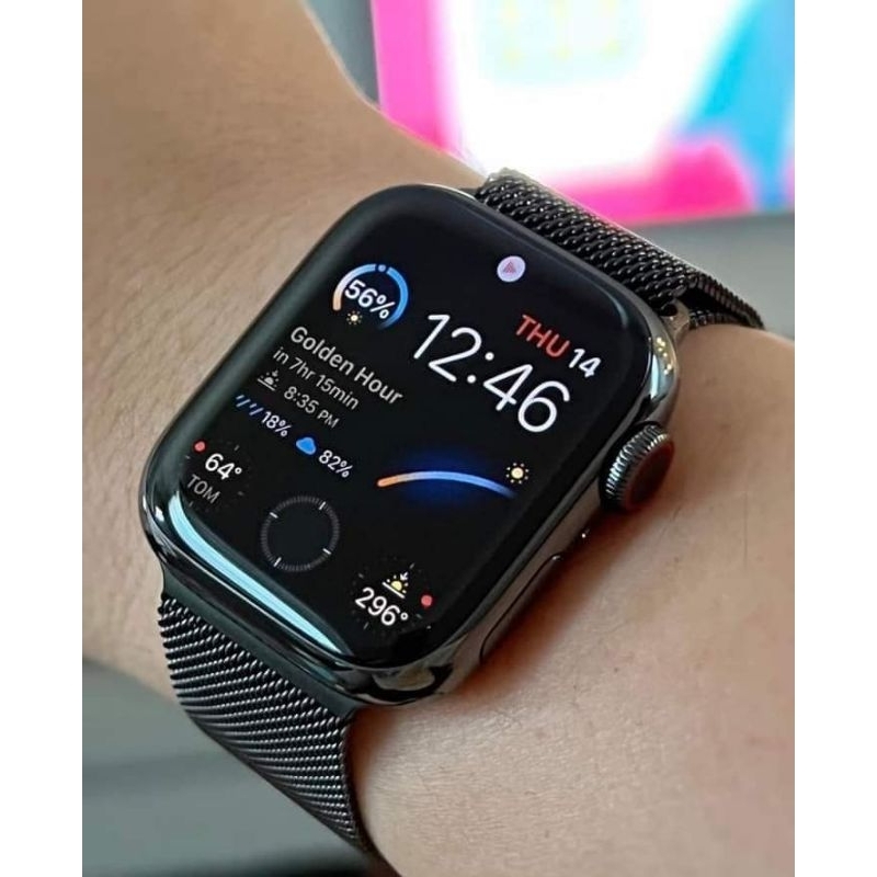 Đồng Hồ Thông Minh Nhận Thông Báo Zalô Face / Smart Watch Khung Thép - Màn Hình Tràn Viền Cao Cấp