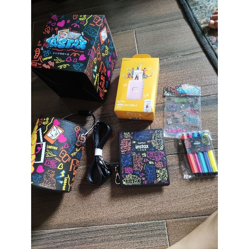 Máy in ảnh Fujifilm Instax Mini Link 2 - Chính hãng BH 1 năm - tặng kèm 4 phụ kiện