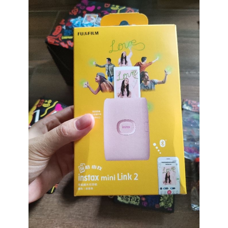 Máy in ảnh Fujifilm Instax Mini Link 2 - Chính hãng BH 1 năm - tặng kèm 4 phụ kiện