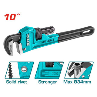 (KKT) Mỏ lết răng TOTAL loại 10 inch THT171006