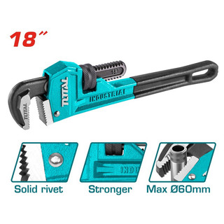 Mỏ lết răng total loại 18 inch tht171186