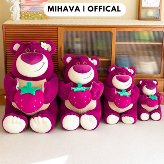 Gấu bông luxo dâu tây cute dễ thương cao cấp mihava