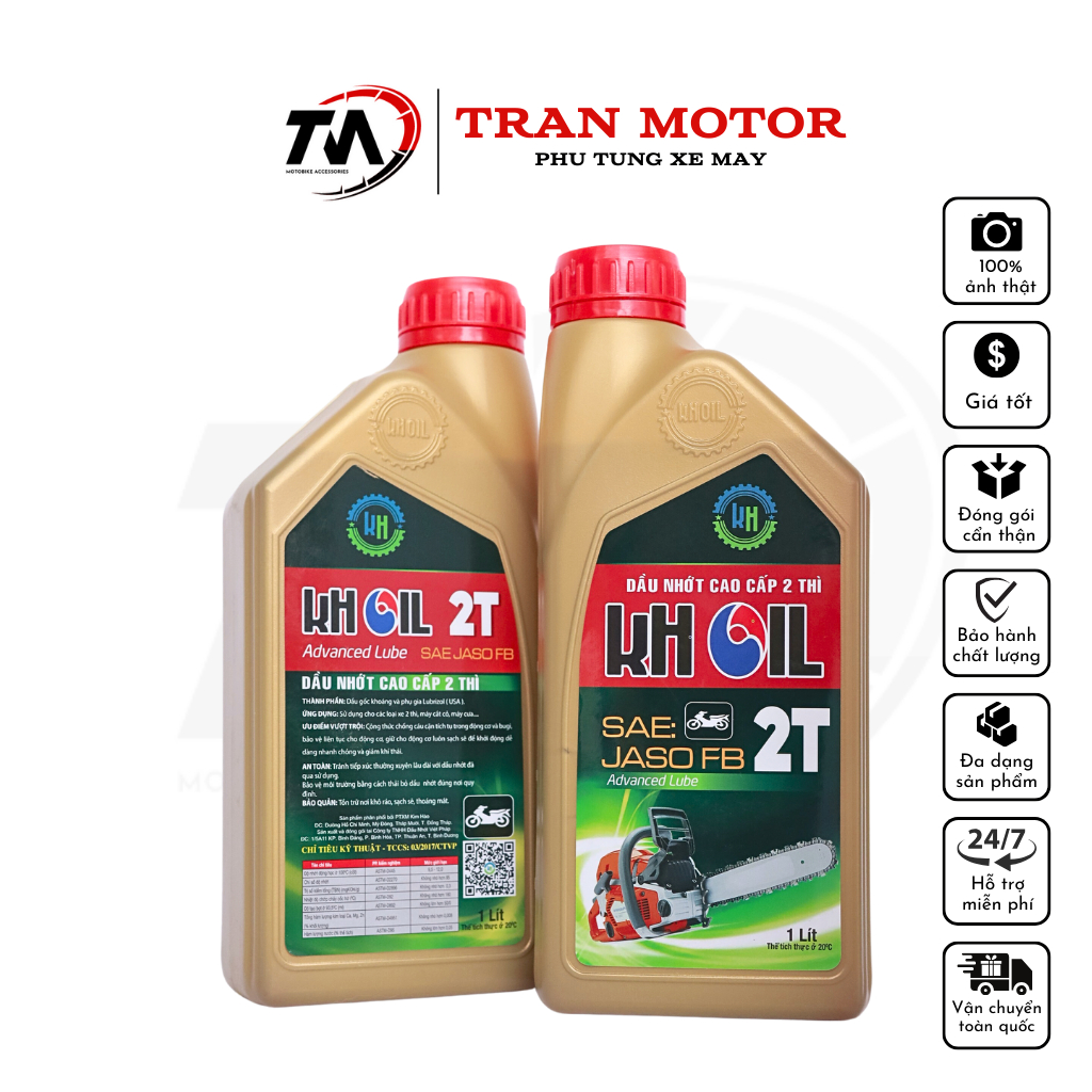 Nhớt Thơm 2 Thì KH OIL - 2T cực êm  Cao Cấp