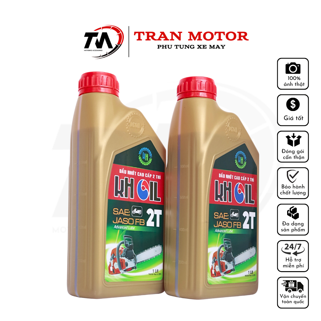 Nhớt Thơm 2 Thì KH OIL - 2T cực êm  Cao Cấp