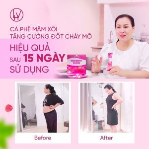 Cà phê giảm cân mâm xôi Raspberry Coffee Cà phê mâm xôi Chính hãng