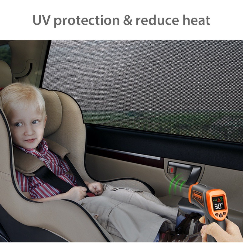 Rèm che nắng nam châm cho xe Hyundai Getz, Custin,Verna,Accent, Kona,Tucson,Santafe,Stargazer,i10,Creta,Veloster,Elantra