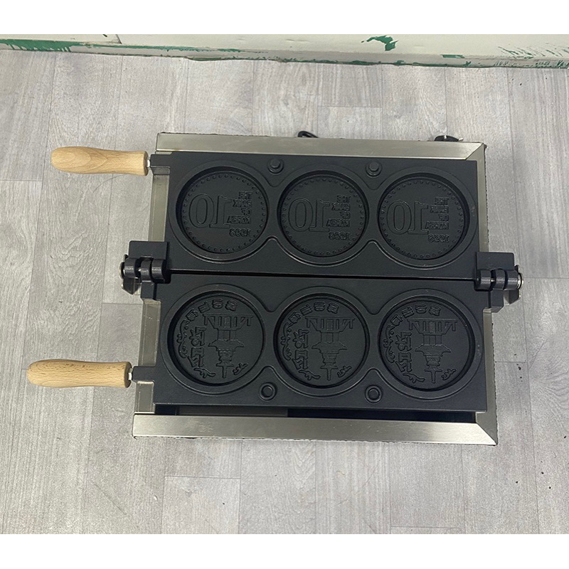 MÁY LÀM BÁNH ĐỒNG XU 10 ĐỒNG HÀN QUỐC HOT 2023 4 KHUÔN 3 Khuôn