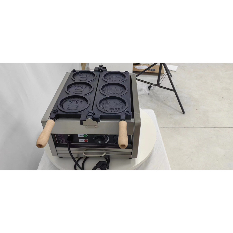 MÁY LÀM BÁNH ĐỒNG XU 10 ĐỒNG HÀN QUỐC HOT 2023 4 KHUÔN 3 Khuôn