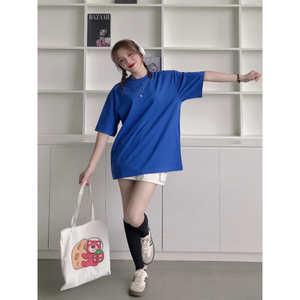 Áo thun trơn nam nữ Cattus đơn giản nhiều màu áo phông local brand 100% cotton  2 chiều dáng rộng cổ tròn oversize CT001