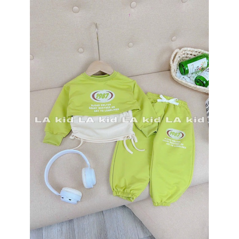 Set 3ct rút hông 1987 bé gái