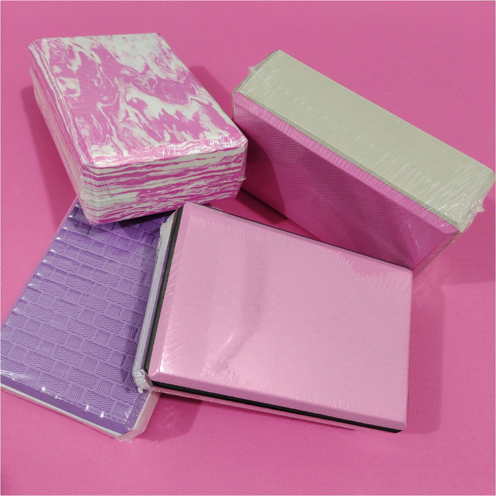 Gạch Xốp Tập Yoga 3 Lớp Cao Cấp  Siêu Đặc, Siêu Nặng, Siêu Bền. Yoga Block Gạch Yoga Dụng Cụ Tập Yoga Tại Nhà
