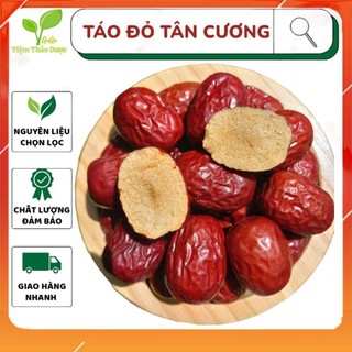 Táo đỏ nhược khương tân cương khô tự nhiên size 19-20 quả/lạng loại ngon dùng ăn vặt, pha trà, hầm canh