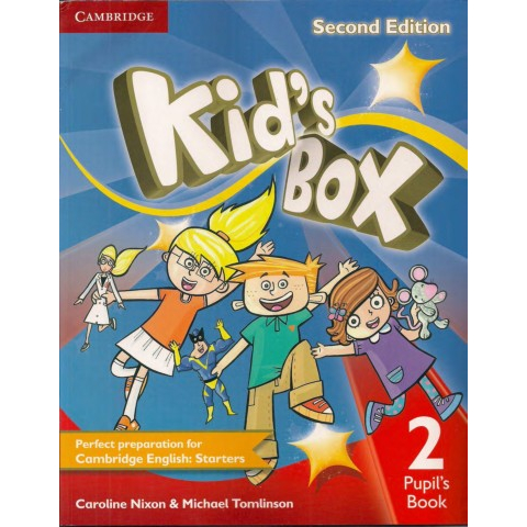 Cambridge Kid's Box bản 2nd in màu đẹp tặng file nghe MP3
