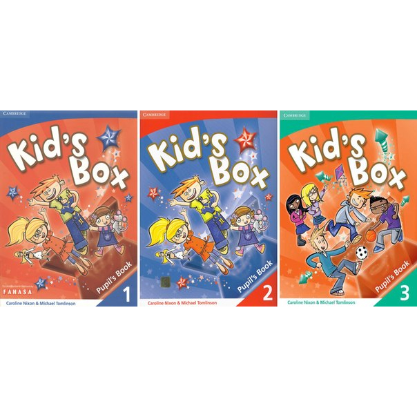 Cambridge Kid's Box in màu đẹp tặng file nghe MP3