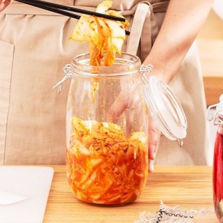 Hũ Thủy Tinh Nắp Cài 2000ml Hàng Loại 1  Dày Dặn Nuôi Scoby / Kombucha, Nấm Kefir, Đựng Thực Phẩm.