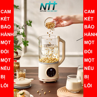 Máy làm sữa hạt Zengon đa năng 1200ml Máy xay sữa hạt siêu mịn - Dễ dàng vệ sinh với chức năng vệ sinh máy BH 1 đổi 1