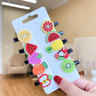 Sét 10 kẹp tóc dễ thương cho bé