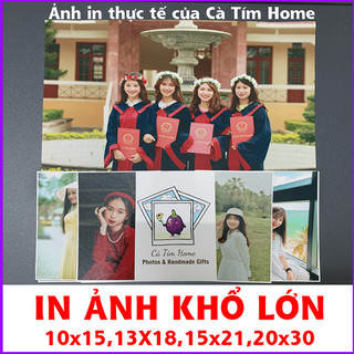 In ảnh khổ lớn chuẩn đẹp, chỉn chu,giấy in dày đẹp không ám vàng, in ảnh theo yêu cầu
