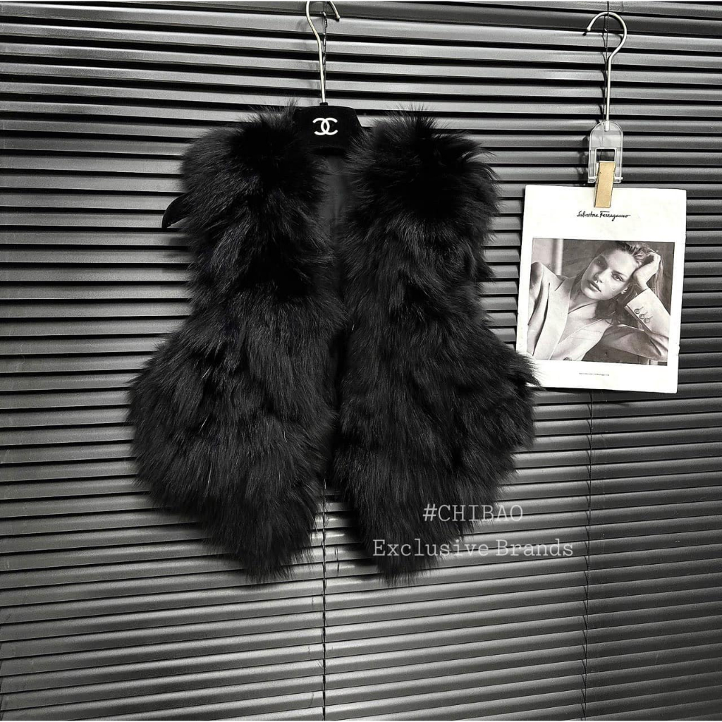 Áo ghile lông cao mềm mượt 4 màu qc