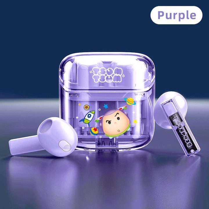 - Tai Nghe Bluetooth 5.3 Lenovo Disney DB1 Tsumtsum - Chống thấm nước - Khử ồn - Âm thanh HIFI Stereo