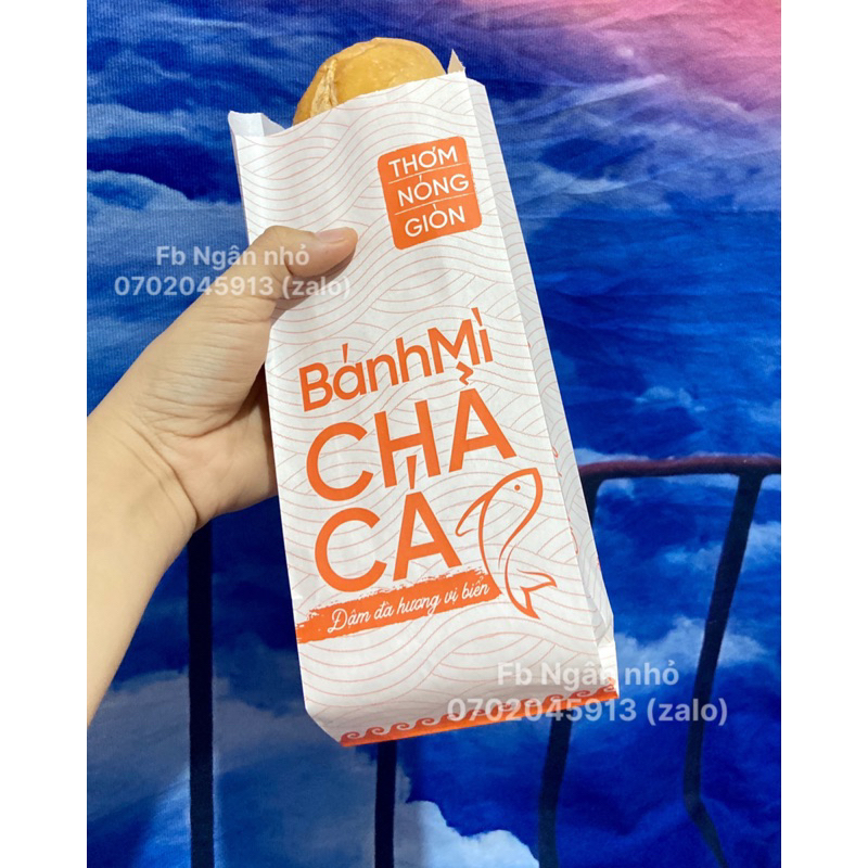 500c TÚI BÁNH MÌ CHẢ CÁ