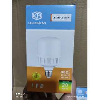 Bộ 3 bóng đèn led 20w siêu sáng siêu bền