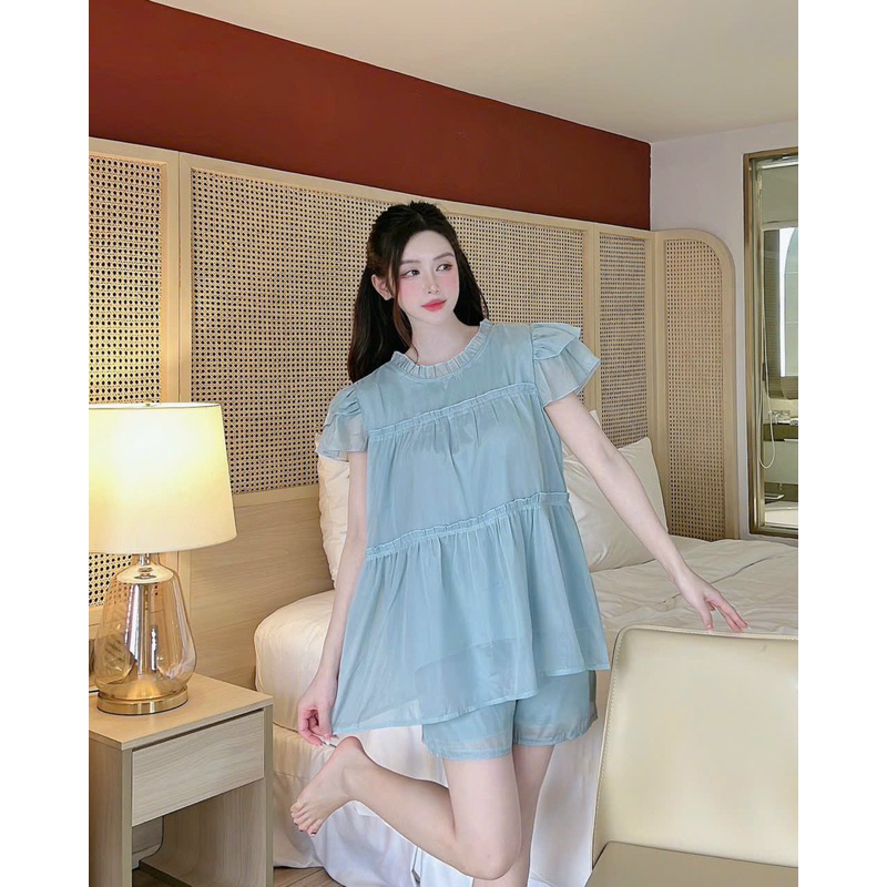 BỘ BẦU-TƠ ĐÙI ÁO BABYDOL-3 màu xinh