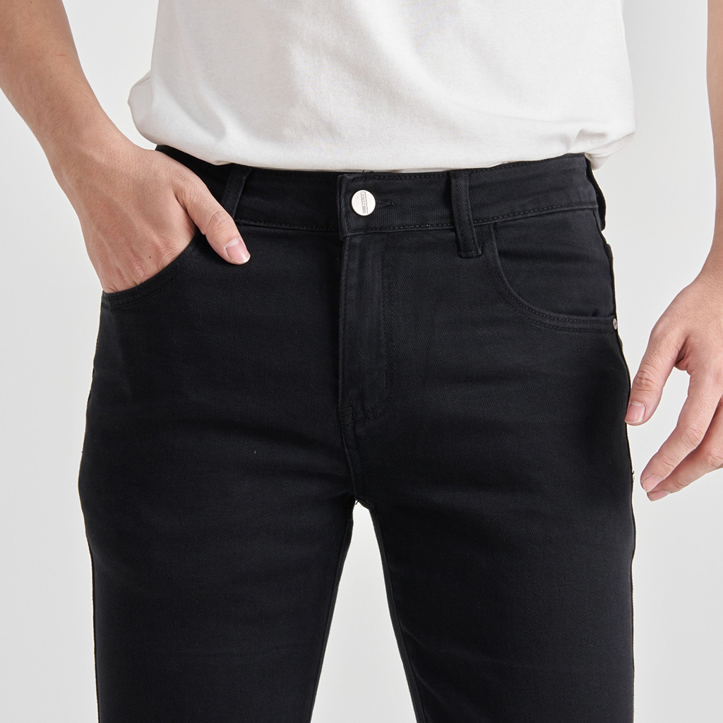 Quần Jean Nam Local Brand KRIK Form Slimfit Hàn Quốc Chất Liệu Cotton Cao Cấp QJ0363