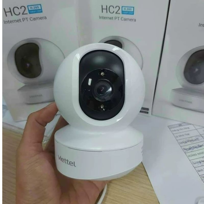 Camera wifi Viettel - Home Camera HC2 quay quét thông minh không điểm mờ