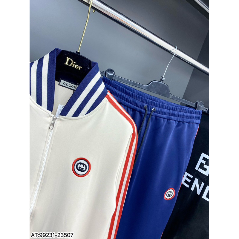 Bộ nỉ nam G.G chữ thêu bản SUPPER hàng QC cao cấp