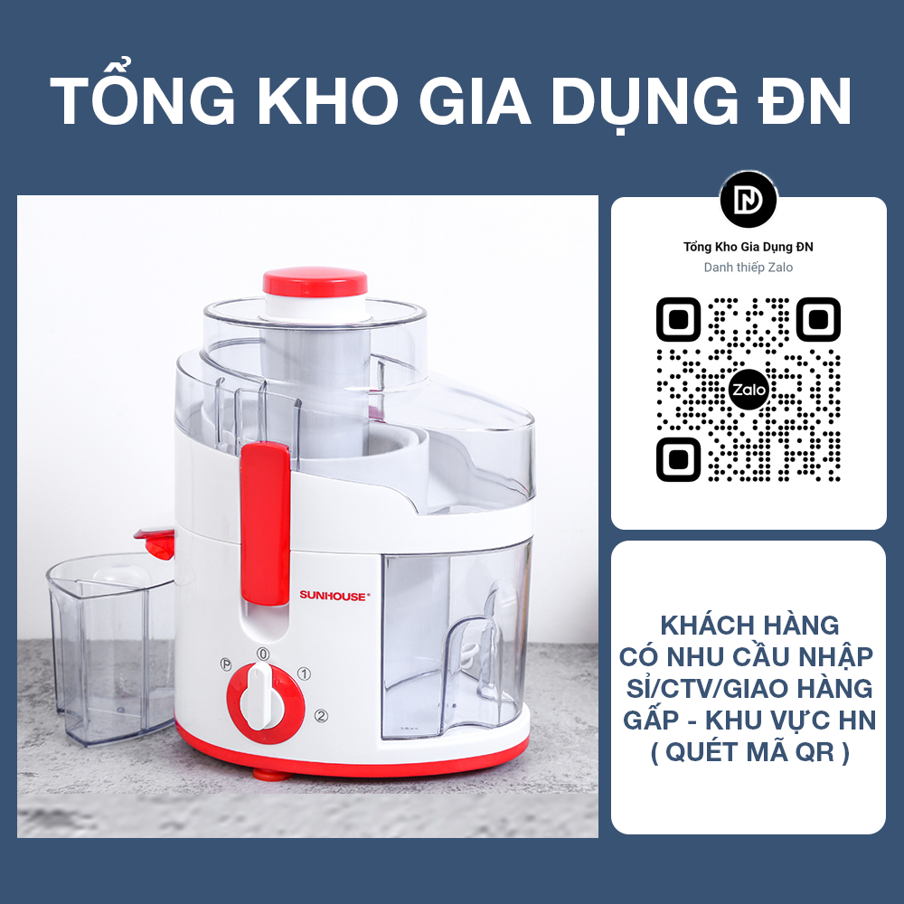 Máy ép hoa quả SUNHOUSE SHD5520 - Bảo hành 12 tháng