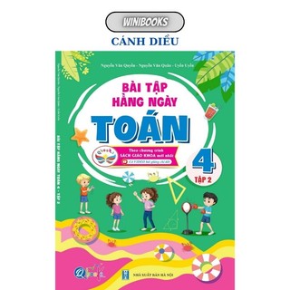 Sách - - cánh diều - bài tập hằng ngày toán 4 tập 2 cánh diều