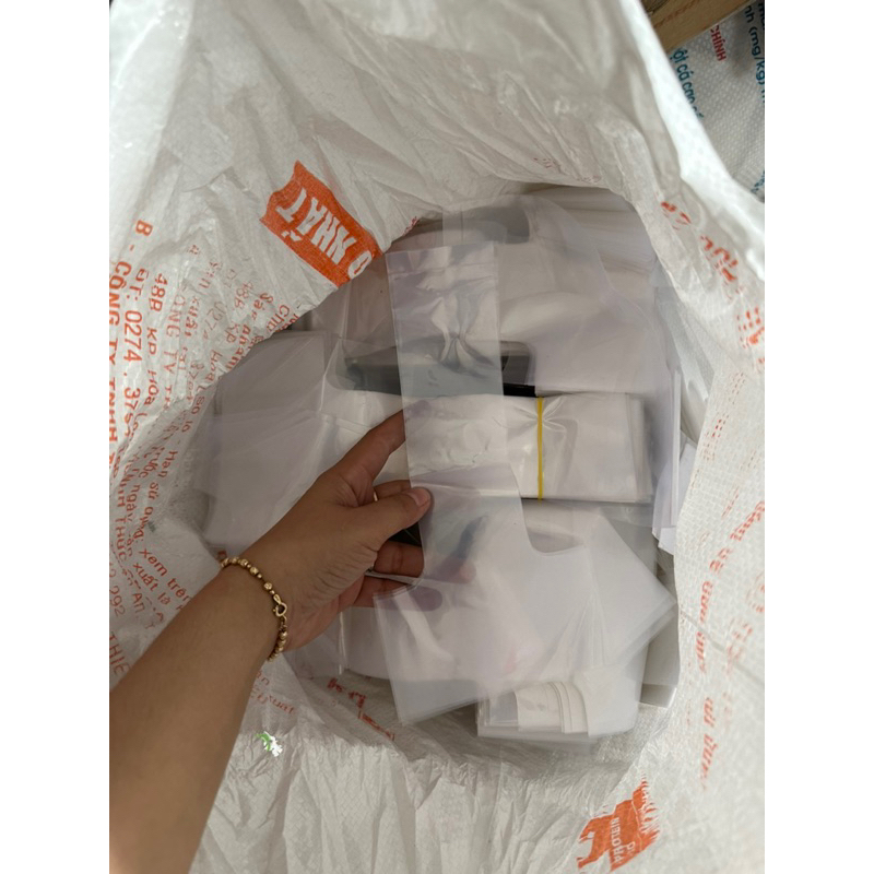 HCM - 1 kg Túi Chữ T , Đựng ly trà sữa cà phê , 1 ly, tiện lợi