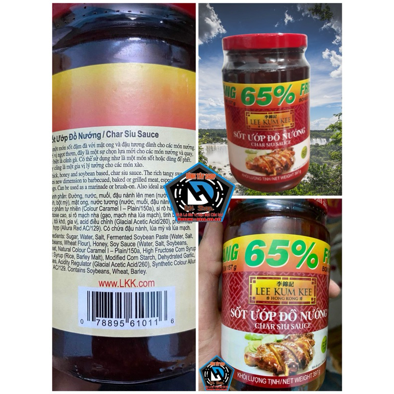 Sốt ướp thịt nướng Lee Kum Kee Hủ khuyến mãi +thêm 65% giá không đổi