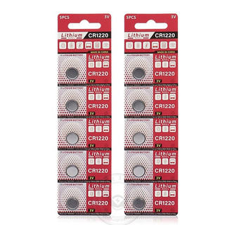 Vỉ 5 viên pin 1220 cr1220 điện áp 3v