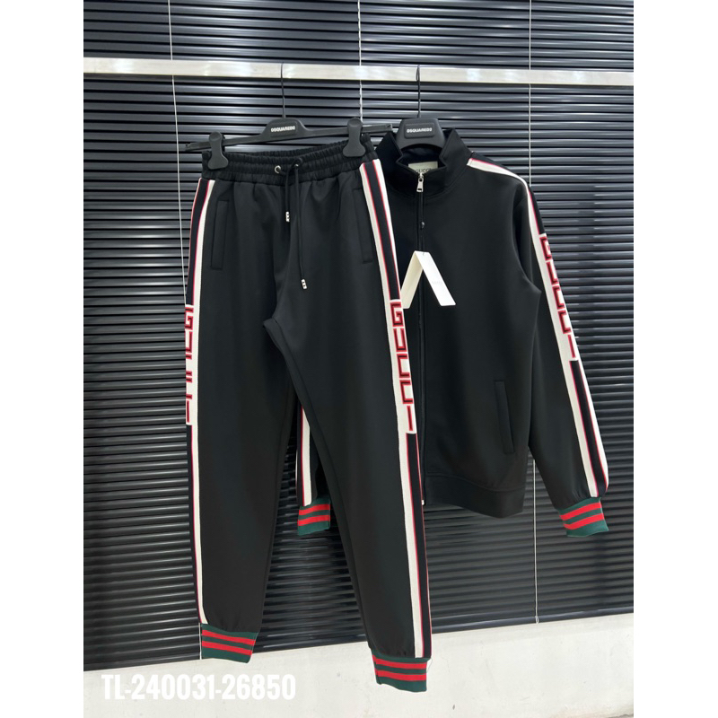 Bộ nỉ nam G.G có khoá kéo bản SUPPER hàng QC cao cấp