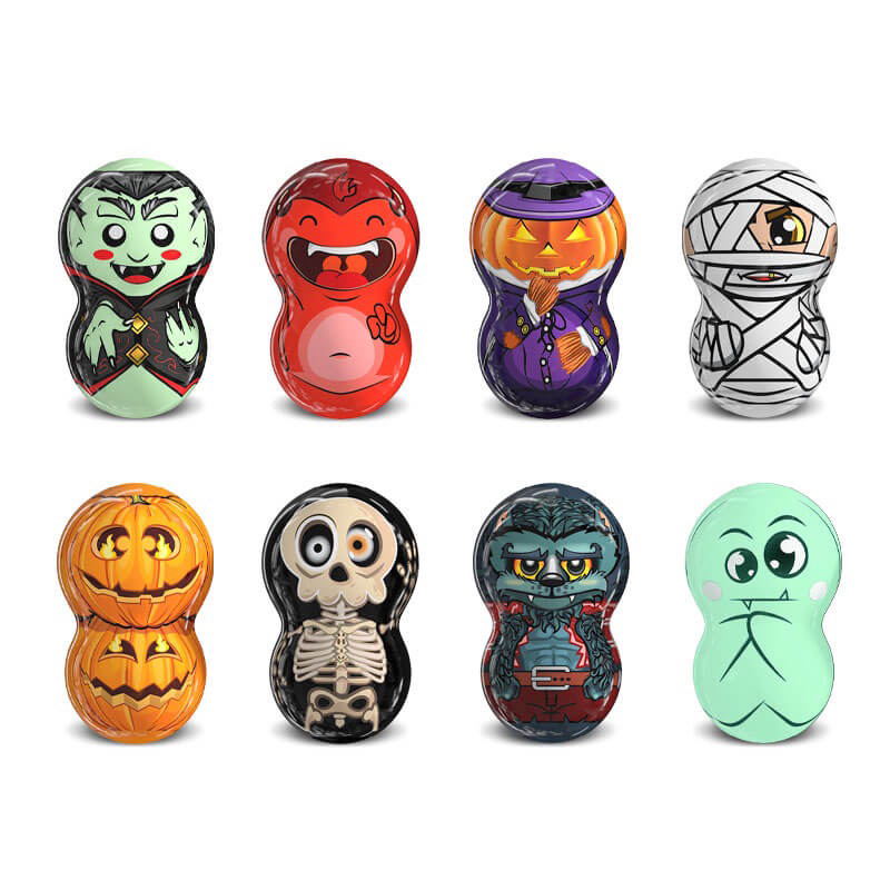 Kẹo đồ chơi lật đật Halloween Relkon Flipperz