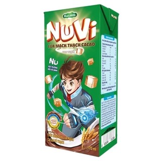 Sữa thạch cacao lúa mạch Nuvi 110ml-180ml