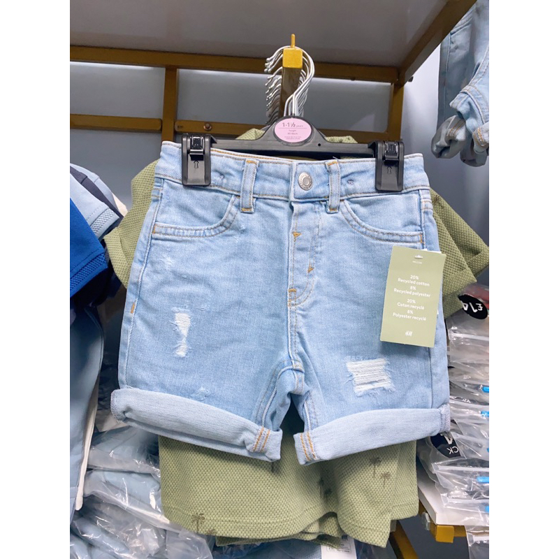 Quần jean lửng Auth cho bé