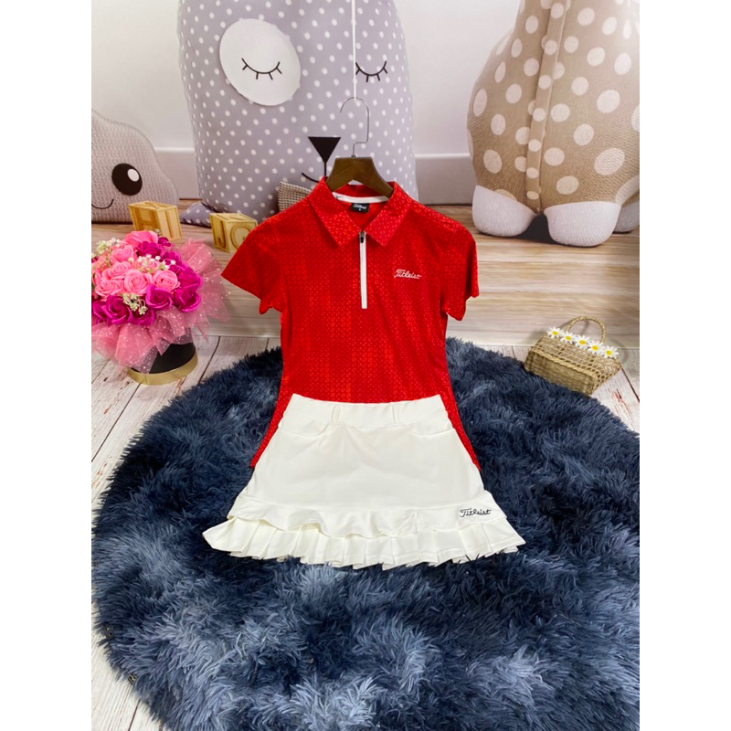 Sét thể thao golf, tennis, cầu lông nữ siêu xinh, chất thun co giãn thoải mãi