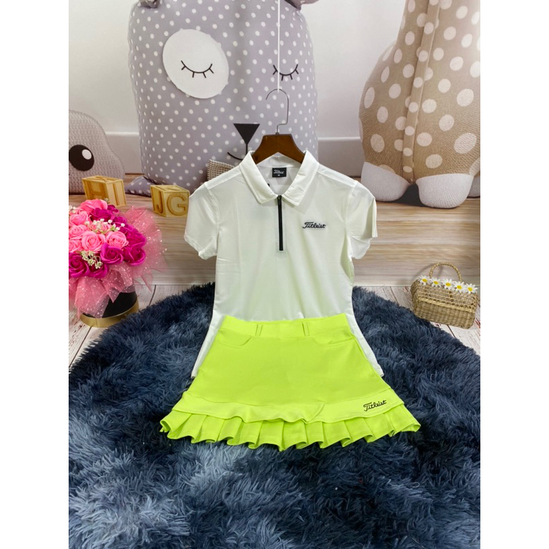 Sét thể thao golf, tennis, cầu lông nữ siêu xinh, chất thun co giãn thoải mãi