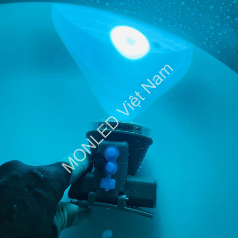 Đèn pin đội đầu kháng nước siêu sáng - ánh sáng trắng- mã 911