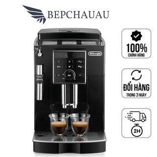 Máy pha cà phê tự động delonghi ecam 25.120.b, coffee machine, máy pha cafe, espresso, cappucino, bh 12 tháng, bepchauau