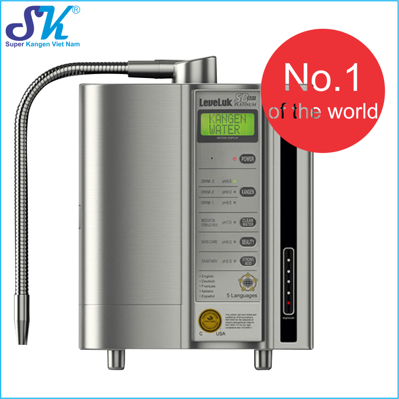 Máy kangen Leveluk SD501 50tr, Leveluk K8 65tr, Made in Japan